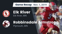 Recap: Elk River  vs. Robbinsdale Armstrong  2019