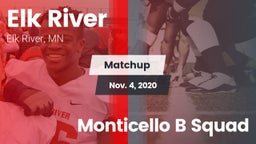 Matchup: Elk River High vs. Monticello B Squad 2020