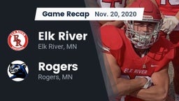 Recap: Elk River  vs. Rogers  2020