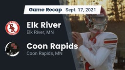 Recap: Elk River  vs. Coon Rapids  2021