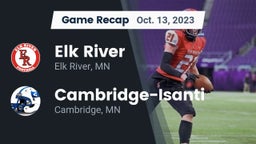 Recap: Elk River  vs. Cambridge-Isanti  2023