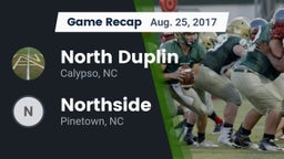 Recap: North Duplin  vs. Northside  2017