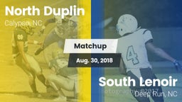 Matchup: North Duplin High vs. South Lenoir  2018