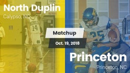 Matchup: North Duplin High vs. Princeton  2018