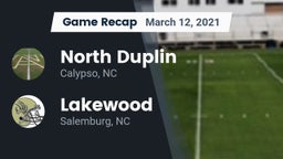 Recap: North Duplin  vs. Lakewood  2021