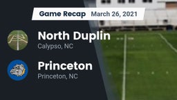Recap: North Duplin  vs. Princeton  2021