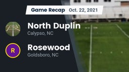 Recap: North Duplin  vs. Rosewood  2021