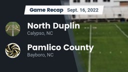 Recap: North Duplin  vs. Pamlico County  2022