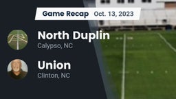 Recap: North Duplin  vs. Union  2023