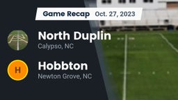 Recap: North Duplin  vs. Hobbton  2023