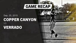 Recap: Copper Canyon  vs. Verrado  2015