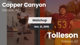 Matchup: Copper Canyon High vs. Tolleson  2016