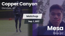 Matchup: Copper Canyon High vs. Mesa  2017