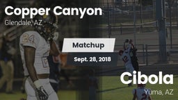 Matchup: Copper Canyon High vs. Cibola  2018