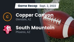 Recap: Copper Canyon  vs. South Mountain  2022