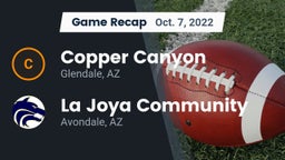 Recap: Copper Canyon  vs. La Joya Community  2022