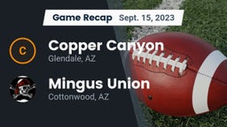 Recap: Copper Canyon  vs. Mingus Union  2023