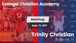 Matchup: Evangel Christian vs. Trinity Christian  2017