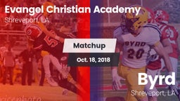 Matchup: Evangel Christian vs. Byrd  2018