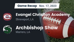 Recap: Evangel Christian Academy  vs. Archbishop Shaw  2023