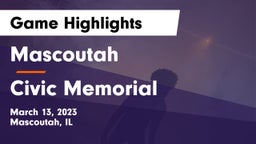 Mascoutah  vs Civic Memorial  Game Highlights - March 13, 2023