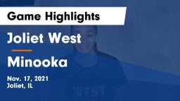Joliet West  vs Minooka  Game Highlights - Nov. 17, 2021