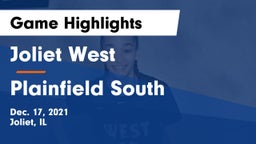 Joliet West  vs Plainfield South  Game Highlights - Dec. 17, 2021