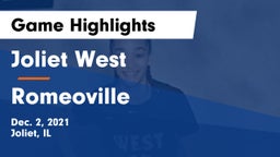 Joliet West  vs Romeoville  Game Highlights - Dec. 2, 2021