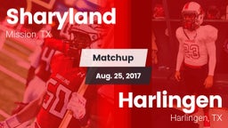 Matchup: Sharyland High vs. Harlingen  2017