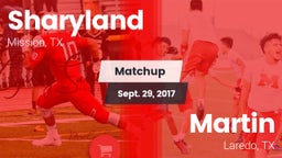 Matchup: Sharyland High vs. Martin  2017