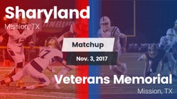 Matchup: Sharyland High vs. Veterans Memorial  2017