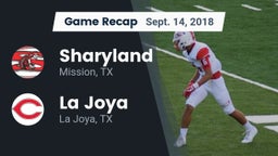 Recap: Sharyland  vs. La Joya  2018