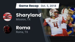 Recap: Sharyland  vs. Roma  2018