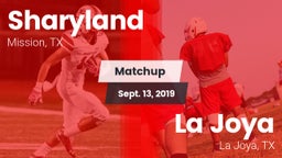 Matchup: Sharyland High vs. La Joya  2019