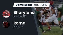 Recap: Sharyland  vs. Roma  2019