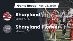 Recap: Sharyland  vs. Sharyland Pioneer  2020