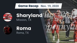 Recap: Sharyland  vs. Roma  2020