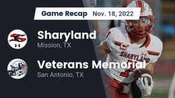 Recap: Sharyland  vs. Veterans Memorial 2022