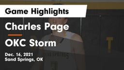 Charles Page  vs OKC Storm Game Highlights - Dec. 16, 2021