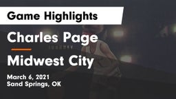 Charles Page  vs Midwest City Game Highlights - March 6, 2021