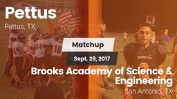 Matchup: Pettus  vs. Brooks Academy of Science & Engineering  2017