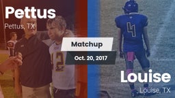 Matchup: Pettus  vs. Louise  2017