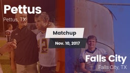 Matchup: Pettus  vs. Falls City  2017