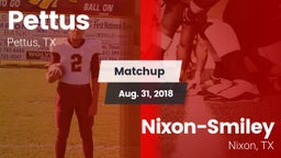 Matchup: Pettus  vs. Nixon-Smiley  2018