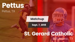 Matchup: Pettus  vs. St. Gerard Catholic  2018