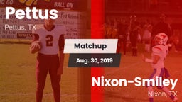 Matchup: Pettus  vs. Nixon-Smiley  2019