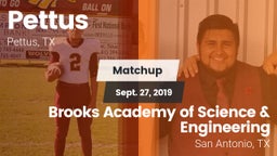 Matchup: Pettus  vs. Brooks Academy of Science & Engineering  2019