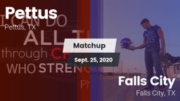 Matchup: Pettus  vs. Falls City  2020