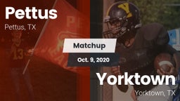 Matchup: Pettus  vs. Yorktown  2020