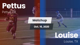 Matchup: Pettus  vs. Louise  2020